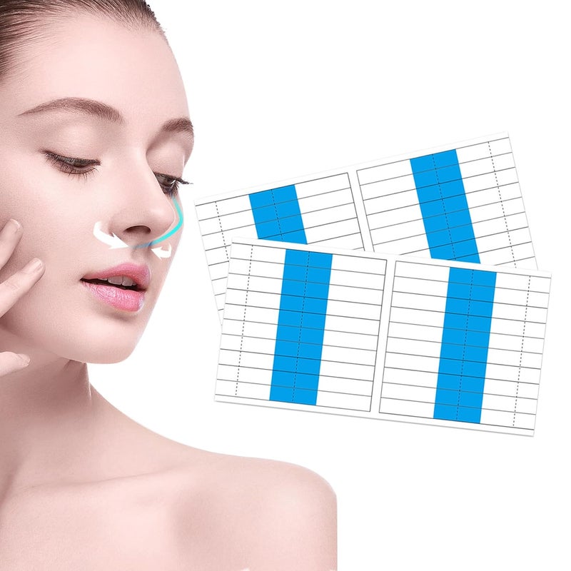 EKIND Invisible Nose Slimming Strips, Tighten Nostrils, Enhance Nose Shape, Ideal for Large Nostrils And Low Nose Bridge, Lightweight Nasal Shaping Patches(40PCS,Transparent) - Image 1